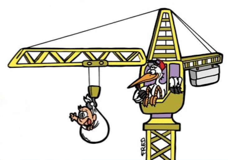 Una vignetta sul cantiere natalità